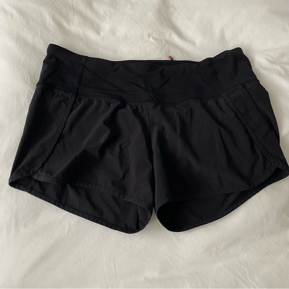 Black Women's Lululemon Athletic Shorts